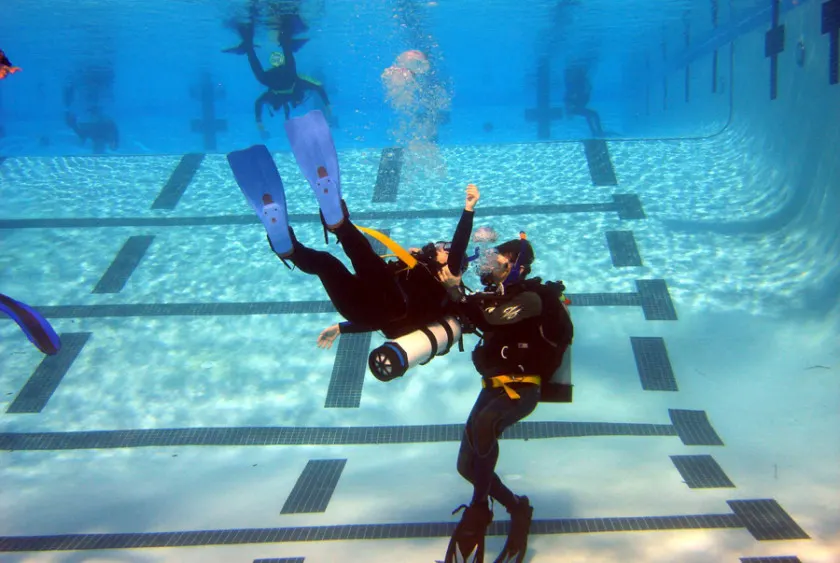 Diving Lesson and Diving in a Reef — 4