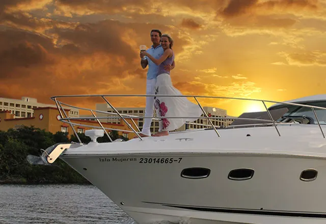 Romantic Sunset & Dinner , Luxury Yacht