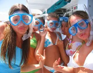 Catamaran Tour to Isla Mujeres & Snorkel (Get Up and Go) — 2