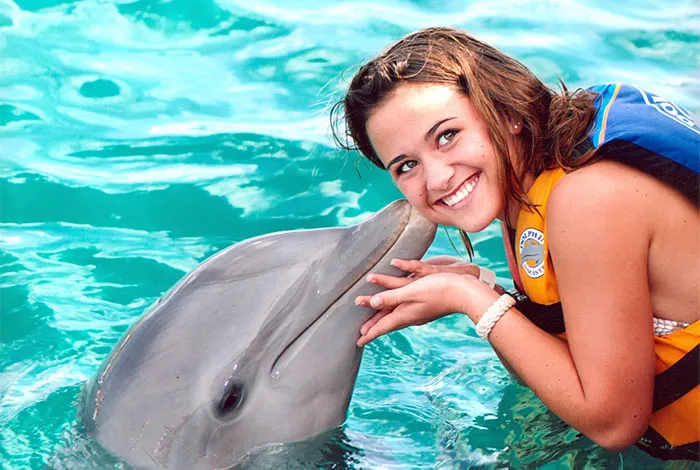 Royal Garrafon VIP in Isla Mujeres + Royal Dolphin Swim