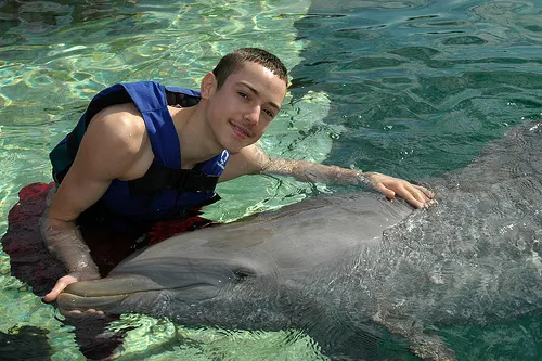 Swim with Dolphins Advance Program in the Aquarium in Cancun — 3