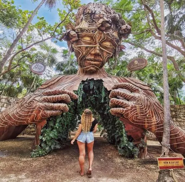 Tulum - Cenotes - Mother Nature Statue & Playa del Carmen — 5
