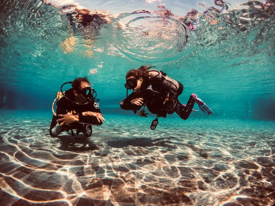 Lesson and Diving — 3