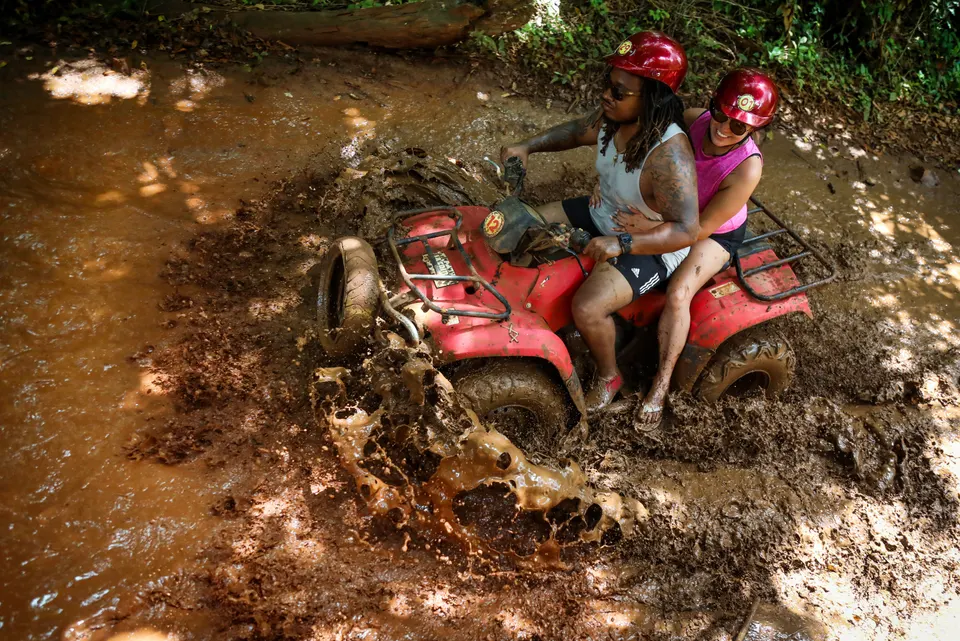 Extreme ATV Tour - Zipline and Cenote (Double)