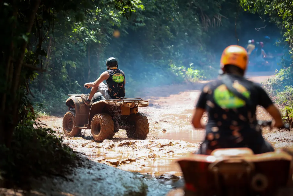 Extreme ATV Tour - Zipline and Cenote (Double) — 2