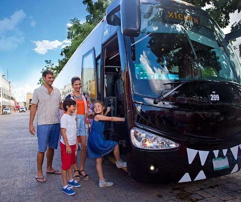 Xichen Itza By Bus — 2